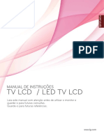 TV LCD / Led TV LCD: Manual de Instruções