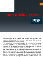 Tema 17 Toxicologia Forense