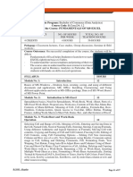 Fundamentals of Ms-Excel Syllabus