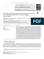 Revamping Corrosion Damaged Reinforced Concrete Balconies - Life Cycle Assessment and Life Cycle Cost of Life Extending Repair Methods