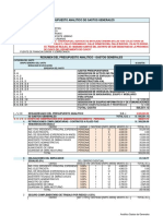 7.6.4.3. Presupuesto Analitico GG