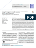 Green Space Settlement Landscape Optimization Strategy Under The Concept of Ecological Environment Restoration