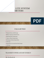 Satellite System Parameters