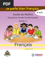 Teacher's Guide French Trimester 3 Second Grade