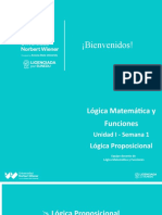 Semana 1-ASU. Lógica Proposicional