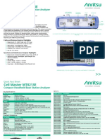 Cell Master MT8213E: Compact Handheld Base Station Analyzer