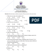 Math Grade 6 Test Q