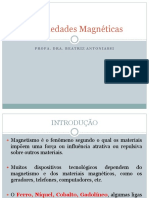 Propriedades Magnéticas