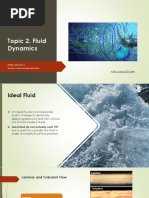 Topic 2. Fluid Dynamics