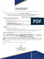 Cotización de Registro de 1 Marca - HLAW