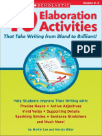 40 Elaboration Activities That Take Writing From Bland To Brilliant! Grades 2 To 4