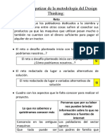 Fase Empatizar de La Metodología Del Design Thinking