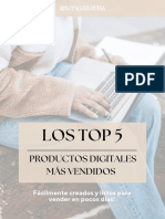 Los TOP 5 Productos Digitales Más Vendidos