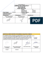 PDM-SIG-023 - Limpieza de Canaleta y Succion de Pozo Septico - No Confinado