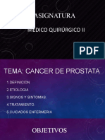 Cancer de Prostata