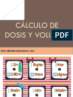 Taller.... Ejercicios de Calculos de Dosis