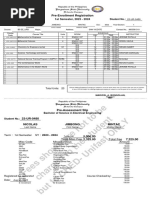 Fees Shown Are Not To Be Charged To The Student But To CHED-Unifast ONLY