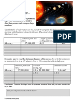 A Flight of Fantasy Task Sheet