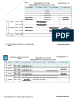 Horaire Des Cours 28.08.2023