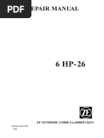 Service Manual ZF 6HP26 (Preview)