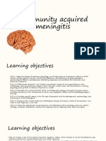 Cns Infections f2022 Meningitis