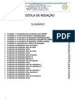 Caderno de Redação Com Proposta Mensais 2023