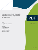 Infraestructura Verde Urbana II Implementacion y Seguimiento de Soluciones