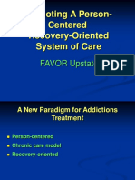 Recovery Oriented Systems of Care