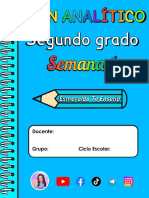 ? 2° S1 - PLAN ANALÍTICO ? Esmeralda Te Enseña ?