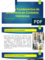 Bases y Fundamentos de Enfermería en Cuidados Intensivos