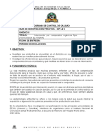 Gips Nº4 - Intoxicación Por Compuestos Orgánicos Fijos