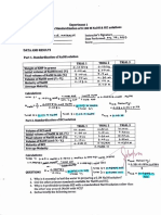 ACH 2103 - Experiment 1 - Preparation & Standardization of Solutions