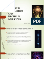 Presentation On Electrical Conductors and Electrical Insulators