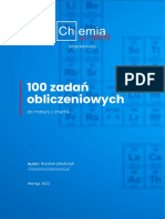 Zbior Zadan Do Matury Z Chemii Chemia Na 100