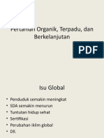 DEFINISI KULIAH 1pertanian Organik, Terpadu, Dan Berkelanjutan