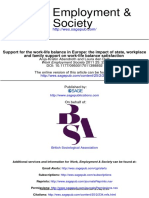 Abendroth, Den Dulk - 2011 - Support For The Work-Life Balance in Europe The Impact of State, Workplace and Family Support On Work-life-Annotated