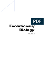 Theodosius Dobzhansky - Evolutionary Biology