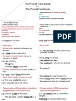 Present Simple Vs Present Continuous 21