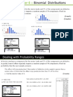 Probability Distribution Lesson 4 - Binomial Distribution Inverse