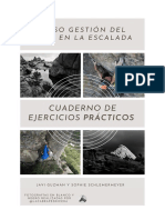 Cuaderno Ejercicios Curso Gestión Del Miedo A Escalada