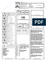 Ficha Oficial D&D 5E Editável Morfeus