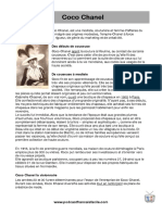 Coco Chanel Texte Fle b2 c1