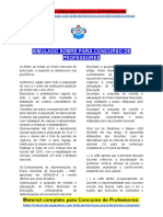 Simulado Sobre para Concurso de Professores Baixar 1