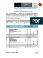 Certificado de Conformaidad Tecnica de La Obra