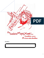 Texto Paixão de Cristo 2023