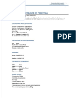 Formulas de Utilidad en Pediatria