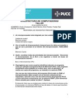 TALLER Ejercicios Teóricos y Prácticos de Procesadores y Rendimiento