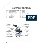 Introduction To The Petrographic Microscope and Relief, Becke Line, and Oblique Illumination