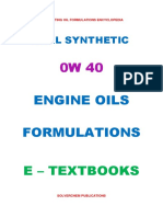 Formulation and Manufacturing Process