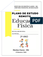 2º Ano Ed. Física - 2º Bimestre